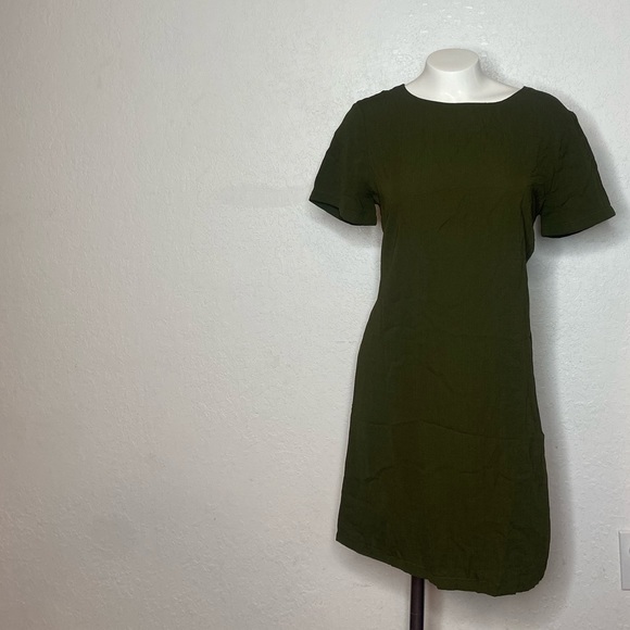 Lulus olive Dress Medium - Picture 8 of 13